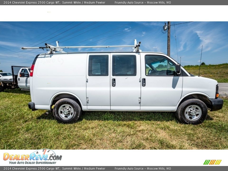 2014 Chevrolet Express 2500 Cargo WT Summit White / Medium Pewter Photo #3