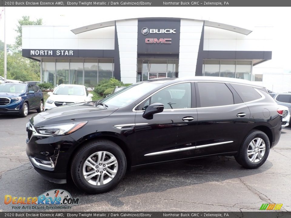 2020 Buick Enclave Essence AWD Ebony Twilight Metallic / Dark Galvinized/Ebony Photo #1