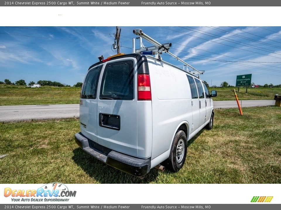 2014 Chevrolet Express 2500 Cargo WT Summit White / Medium Pewter Photo #4