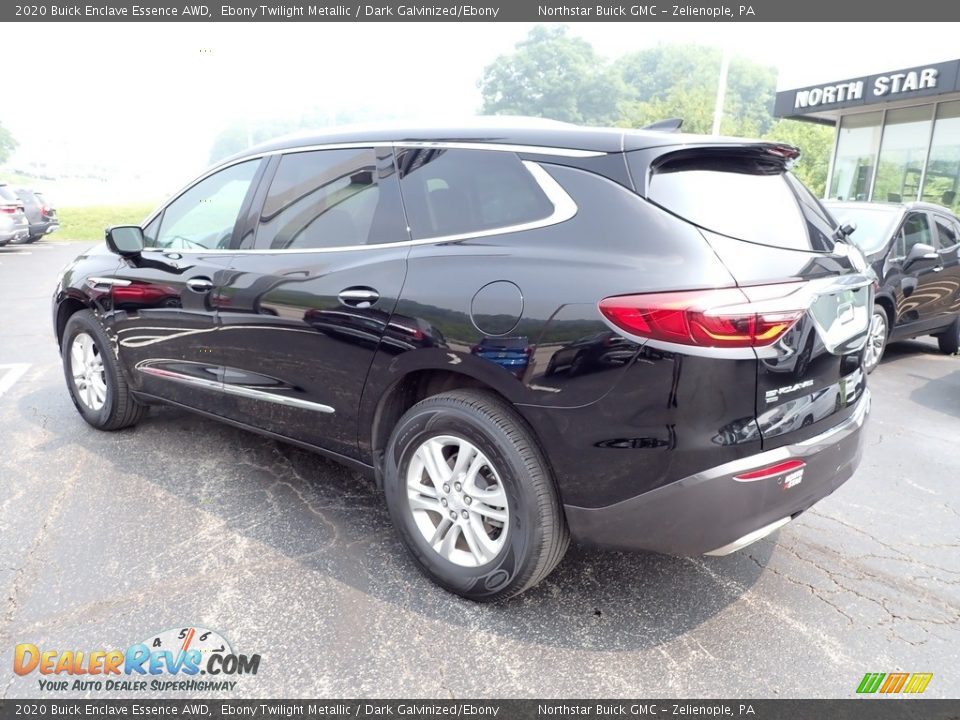 2020 Buick Enclave Essence AWD Ebony Twilight Metallic / Dark Galvinized/Ebony Photo #3