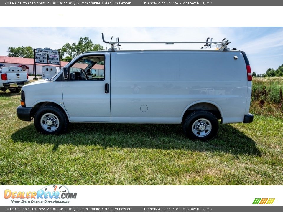 2014 Chevrolet Express 2500 Cargo WT Summit White / Medium Pewter Photo #7