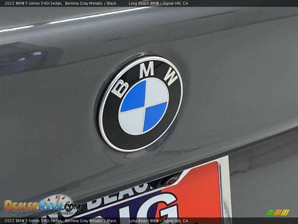 2022 BMW 5 Series 540i Sedan Bernina Gray Metallic / Black Photo #9