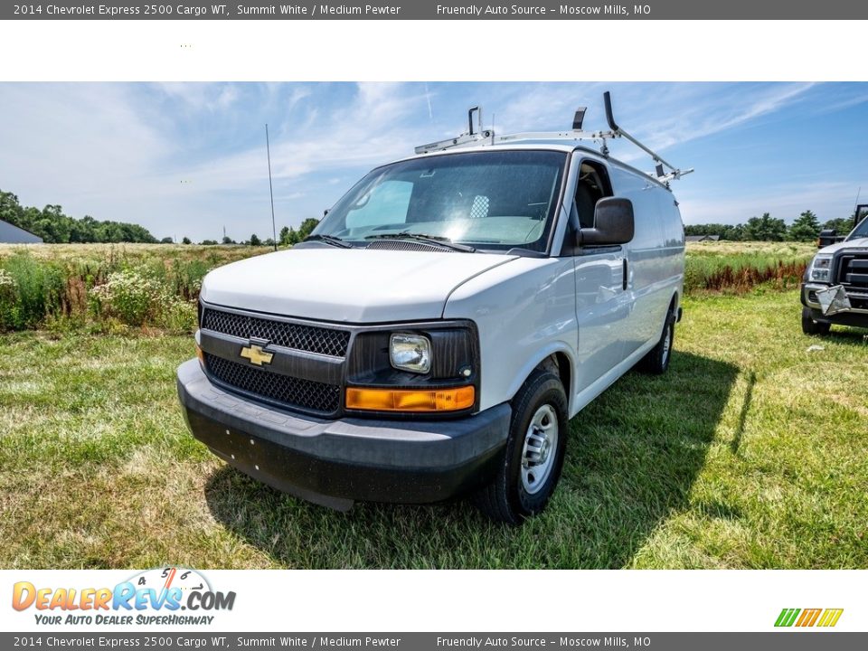 2014 Chevrolet Express 2500 Cargo WT Summit White / Medium Pewter Photo #8