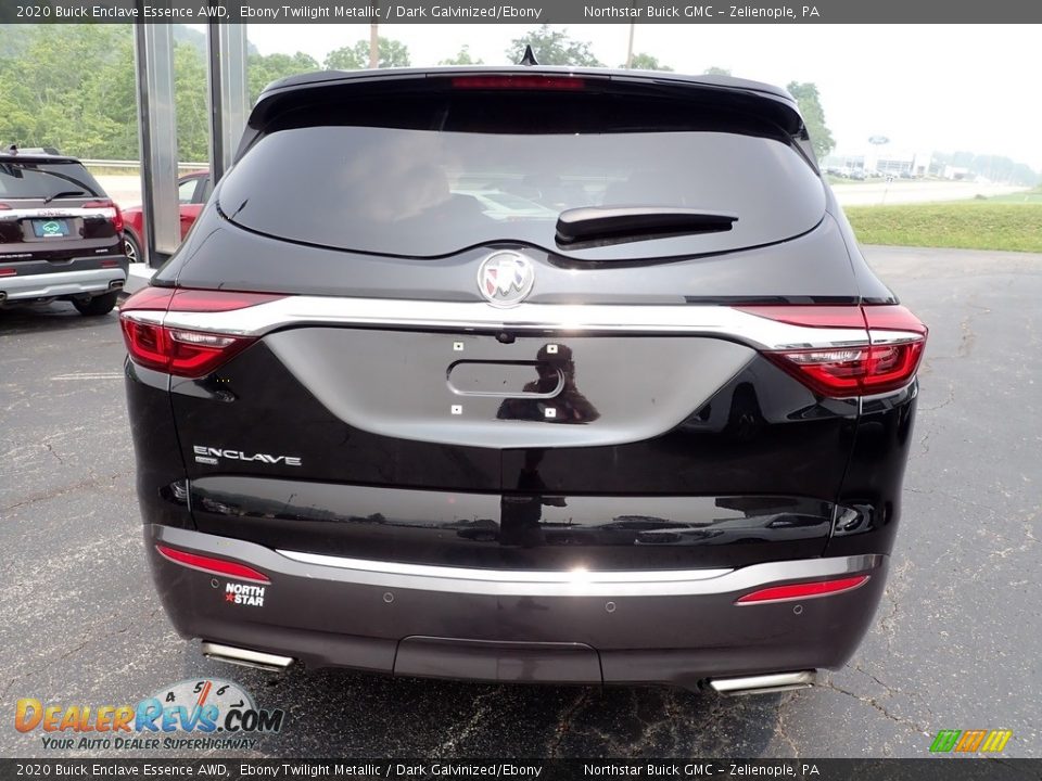 2020 Buick Enclave Essence AWD Ebony Twilight Metallic / Dark Galvinized/Ebony Photo #5