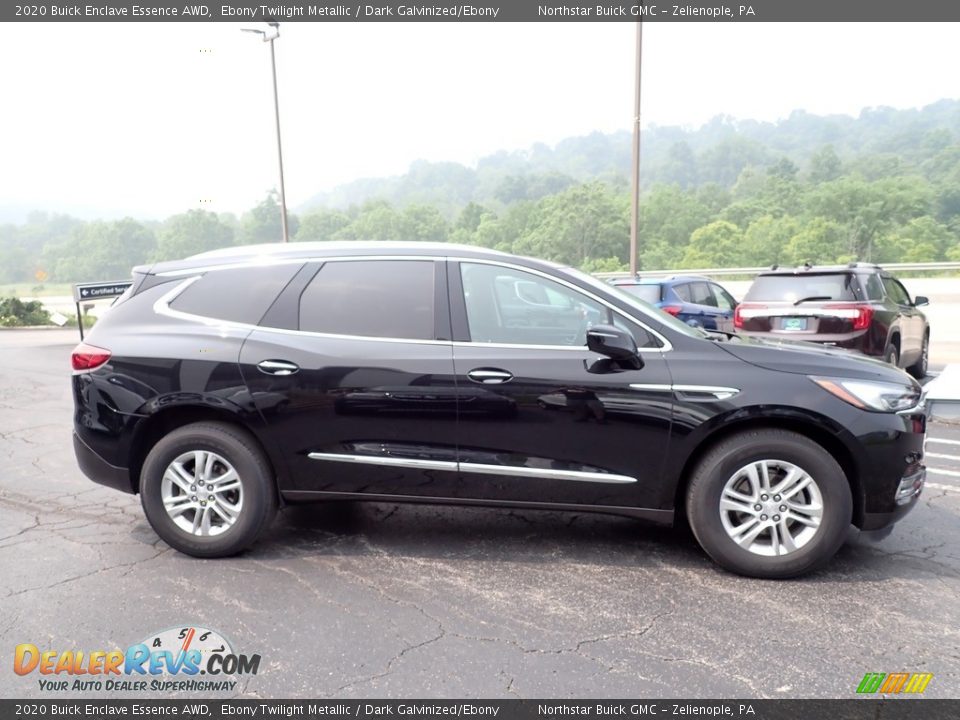 2020 Buick Enclave Essence AWD Ebony Twilight Metallic / Dark Galvinized/Ebony Photo #8