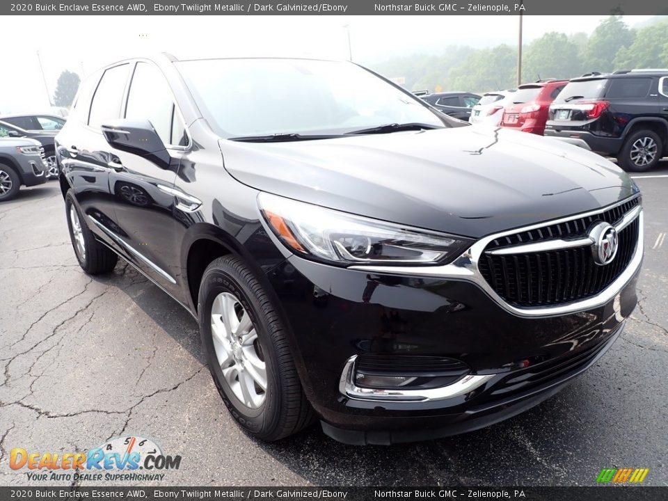 2020 Buick Enclave Essence AWD Ebony Twilight Metallic / Dark Galvinized/Ebony Photo #10