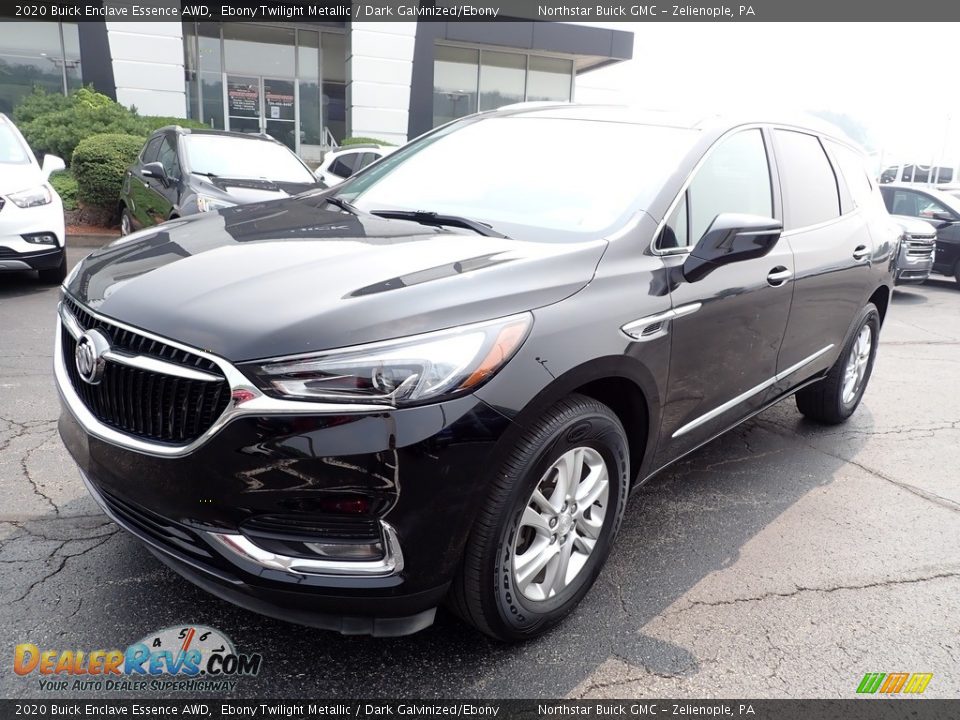 2020 Buick Enclave Essence AWD Ebony Twilight Metallic / Dark Galvinized/Ebony Photo #12