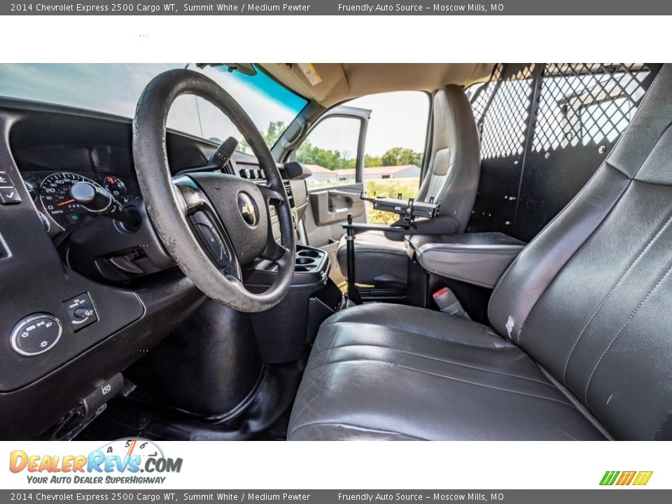 2014 Chevrolet Express 2500 Cargo WT Summit White / Medium Pewter Photo #18