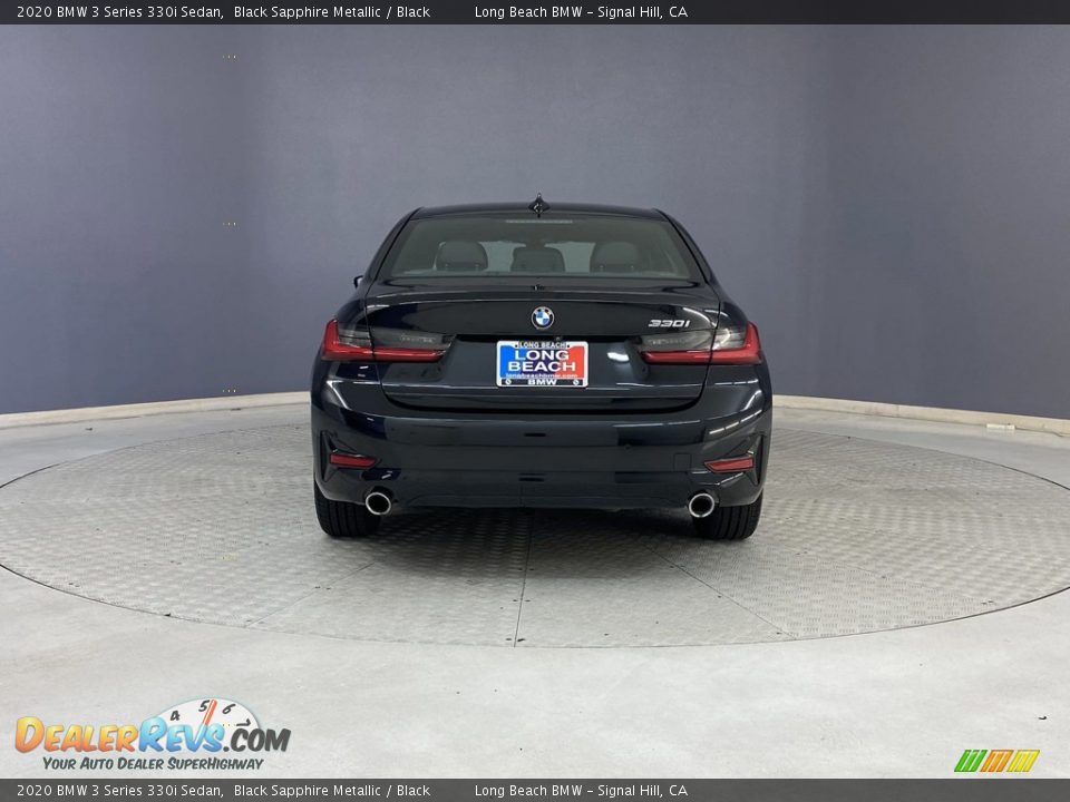 2020 BMW 3 Series 330i Sedan Black Sapphire Metallic / Black Photo #4