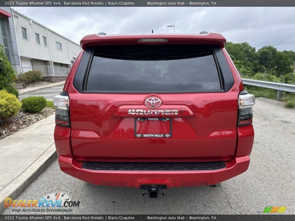 2023 Toyota 4Runner SR5 4x4 Barcelona Red Metallic / Black/Graphite Photo #8