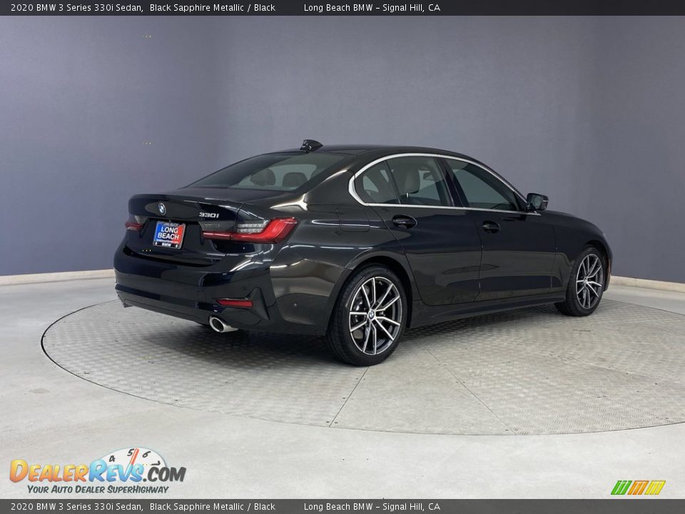 2020 BMW 3 Series 330i Sedan Black Sapphire Metallic / Black Photo #5