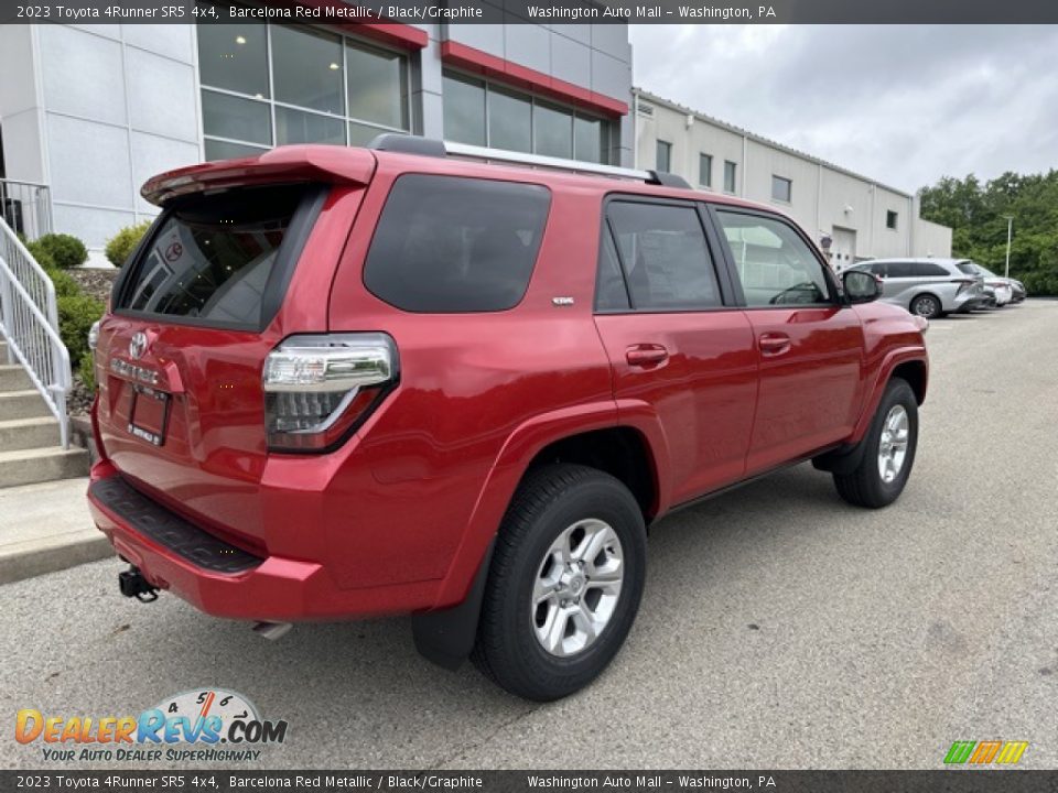 2023 Toyota 4Runner SR5 4x4 Barcelona Red Metallic / Black/Graphite Photo #9