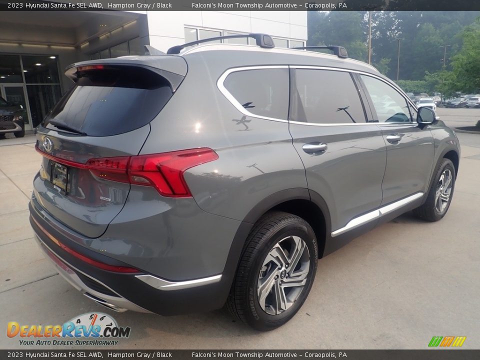 2023 Hyundai Santa Fe SEL AWD Hampton Gray / Black Photo #2