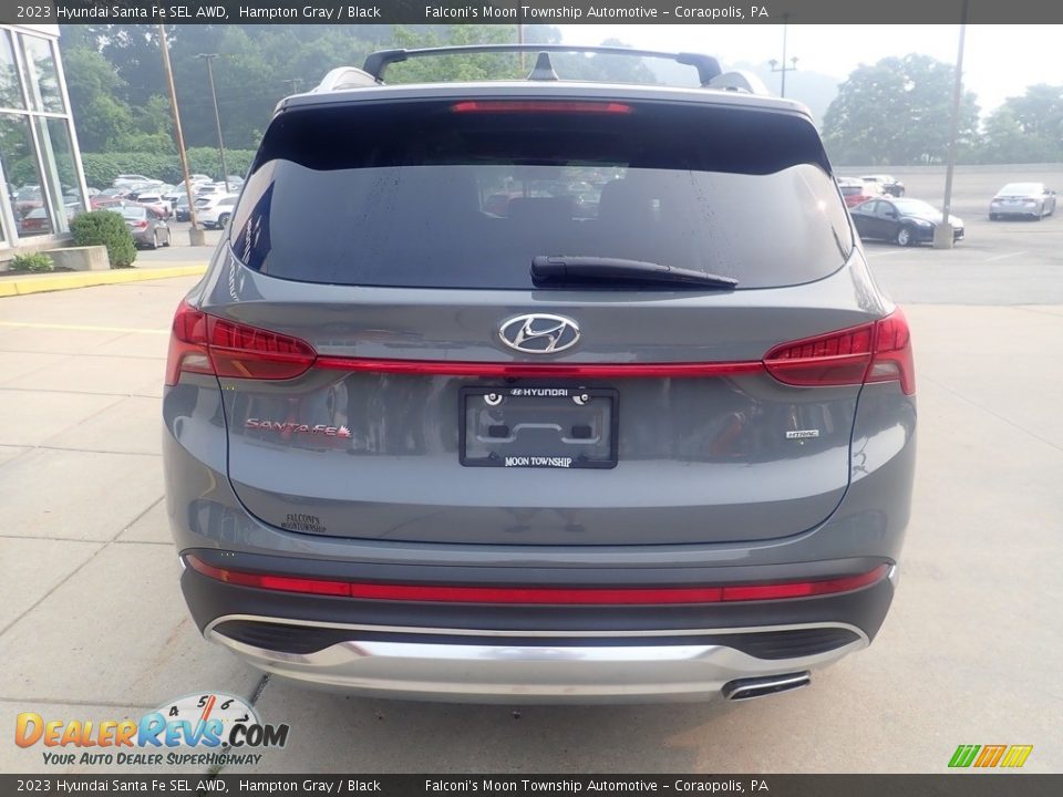 2023 Hyundai Santa Fe SEL AWD Hampton Gray / Black Photo #3