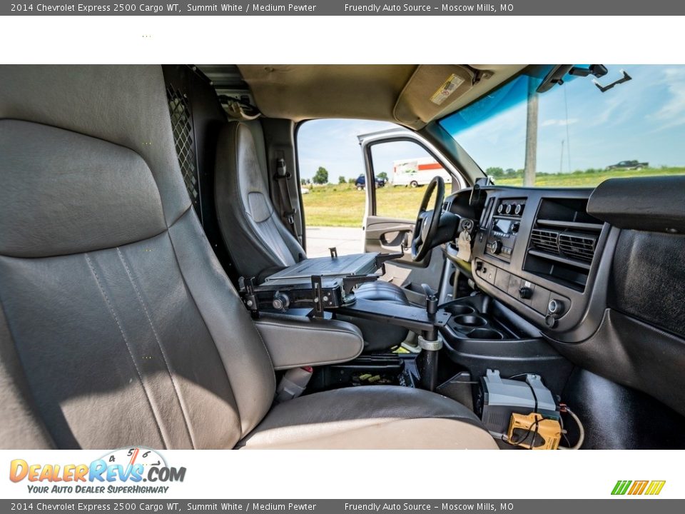 2014 Chevrolet Express 2500 Cargo WT Summit White / Medium Pewter Photo #25