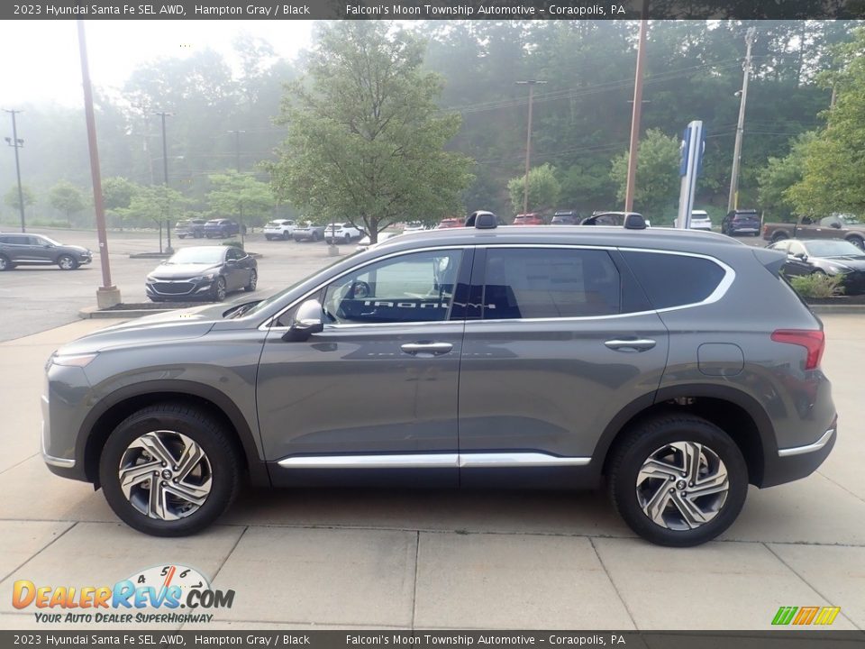 2023 Hyundai Santa Fe SEL AWD Hampton Gray / Black Photo #6