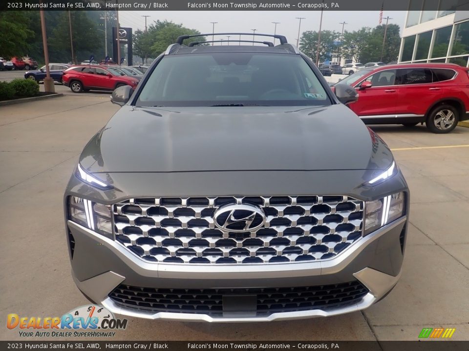 2023 Hyundai Santa Fe SEL AWD Hampton Gray / Black Photo #8