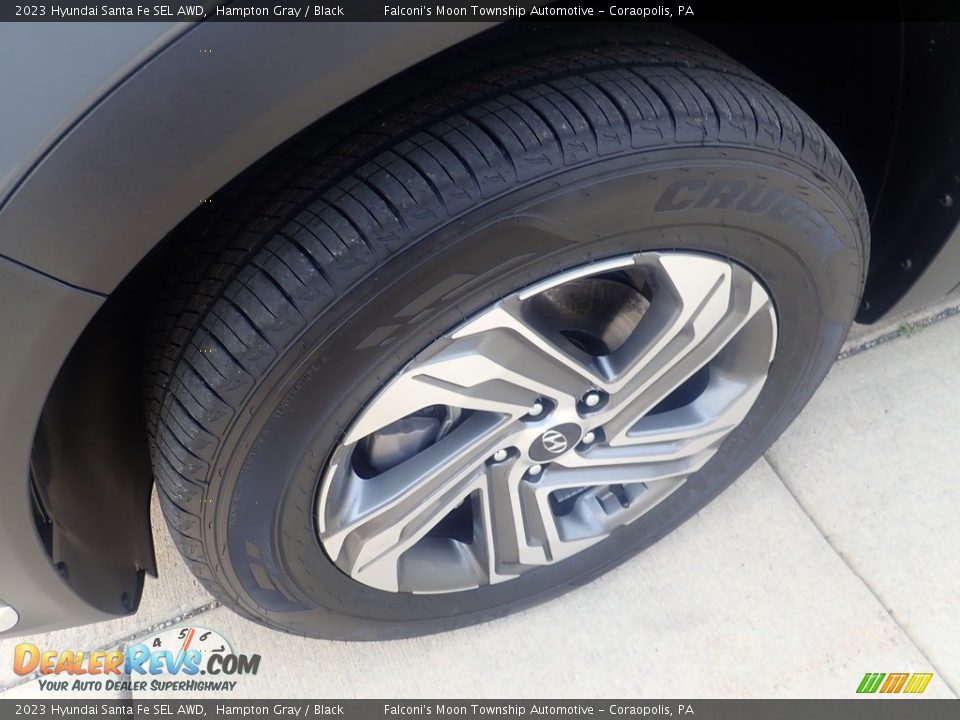 2023 Hyundai Santa Fe SEL AWD Hampton Gray / Black Photo #10