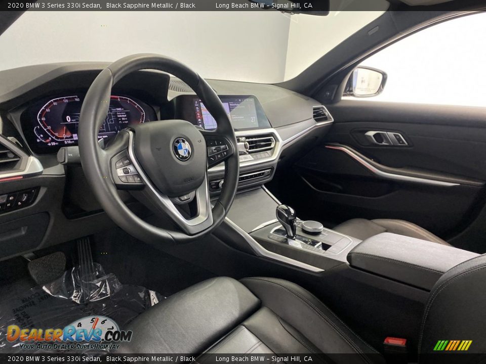 2020 BMW 3 Series 330i Sedan Black Sapphire Metallic / Black Photo #15