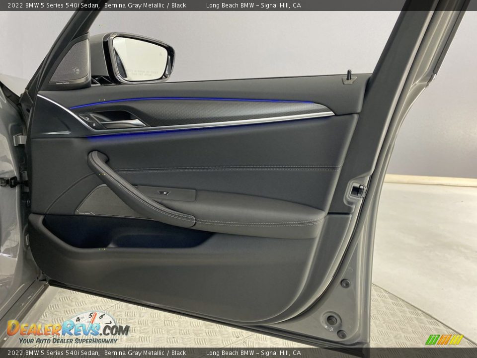 2022 BMW 5 Series 540i Sedan Bernina Gray Metallic / Black Photo #32