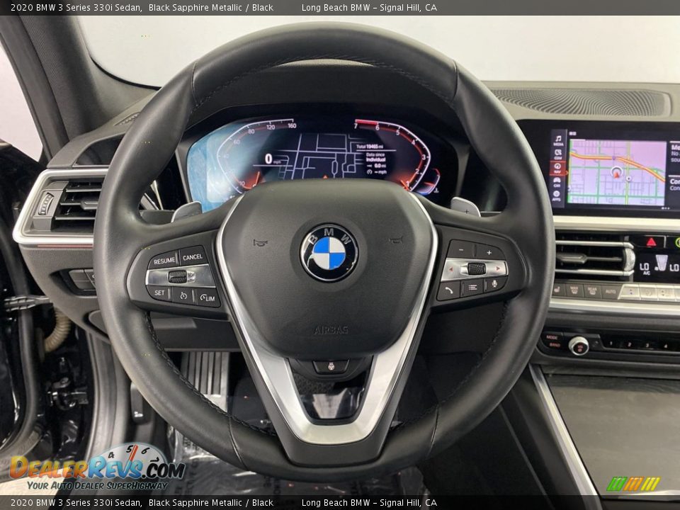 2020 BMW 3 Series 330i Sedan Black Sapphire Metallic / Black Photo #17