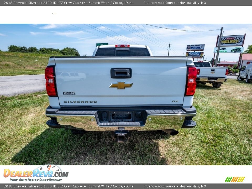 2018 Chevrolet Silverado 2500HD LTZ Crew Cab 4x4 Summit White / Cocoa/­Dune Photo #5