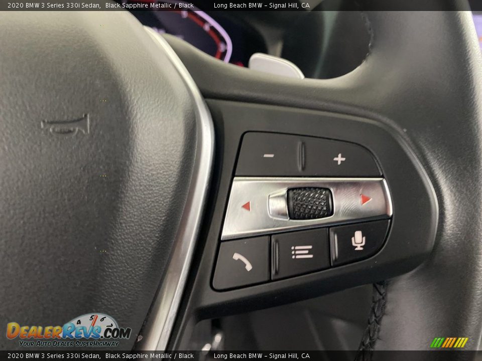 2020 BMW 3 Series 330i Sedan Black Sapphire Metallic / Black Photo #19