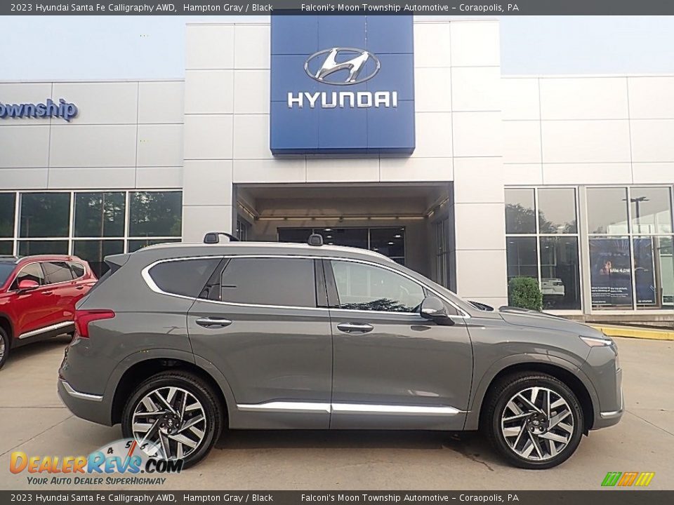 2023 Hyundai Santa Fe Calligraphy AWD Hampton Gray / Black Photo #1