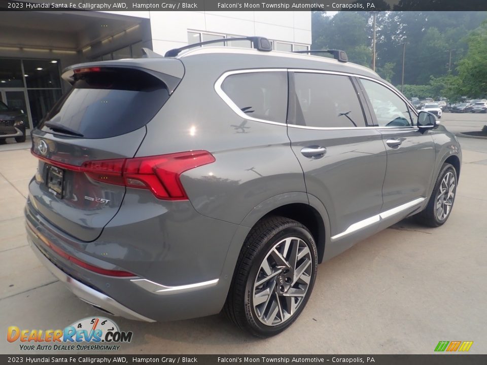 2023 Hyundai Santa Fe Calligraphy AWD Hampton Gray / Black Photo #2