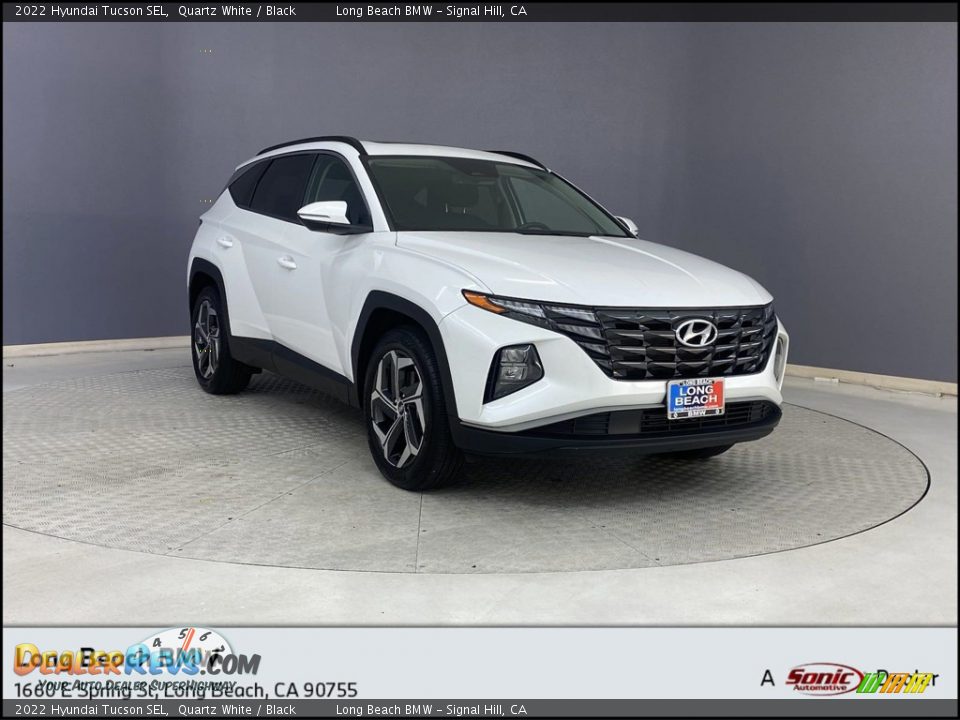 2022 Hyundai Tucson SEL Quartz White / Black Photo #1