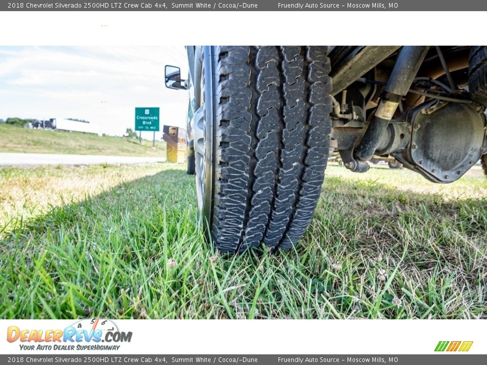 Undercarriage of 2018 Chevrolet Silverado 2500HD LTZ Crew Cab 4x4 Photo #14