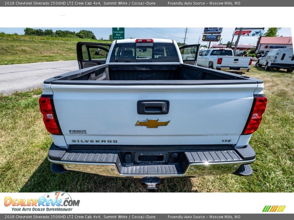 2018 Chevrolet Silverado 2500HD LTZ Crew Cab 4x4 Summit White / Cocoa/­Dune Photo #21