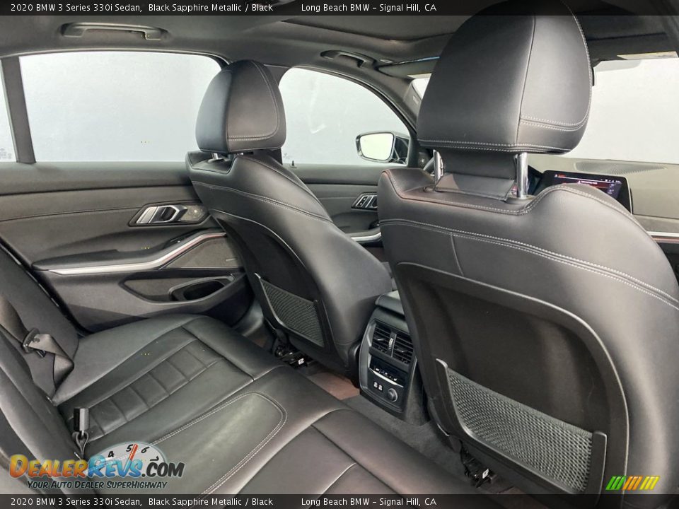 2020 BMW 3 Series 330i Sedan Black Sapphire Metallic / Black Photo #35
