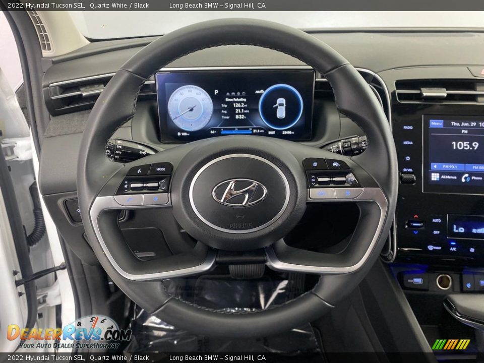 2022 Hyundai Tucson SEL Steering Wheel Photo #17
