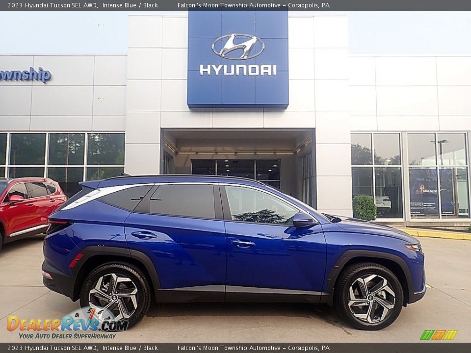 2023 Hyundai Tucson SEL AWD Intense Blue / Black Photo #1