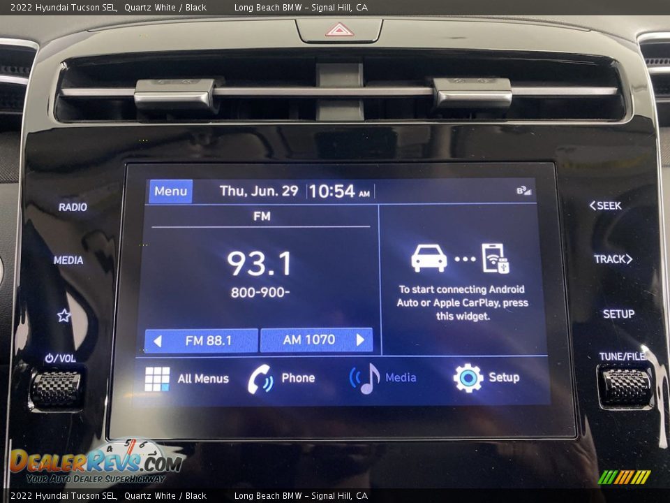 Audio System of 2022 Hyundai Tucson SEL Photo #23