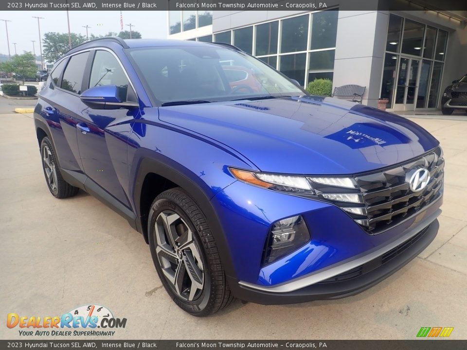 2023 Hyundai Tucson SEL AWD Intense Blue / Black Photo #9