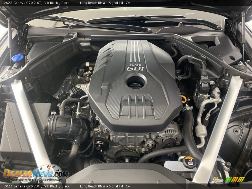 2022 Genesis G70 2.0T 2.0 Liter Turbocharged DOHC 16-Valve VVT 4 Cylinder Engine Photo #11