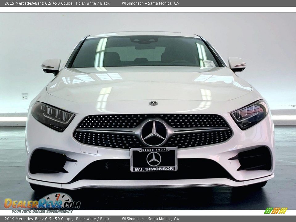 2019 Mercedes-Benz CLS 450 Coupe Polar White / Black Photo #2