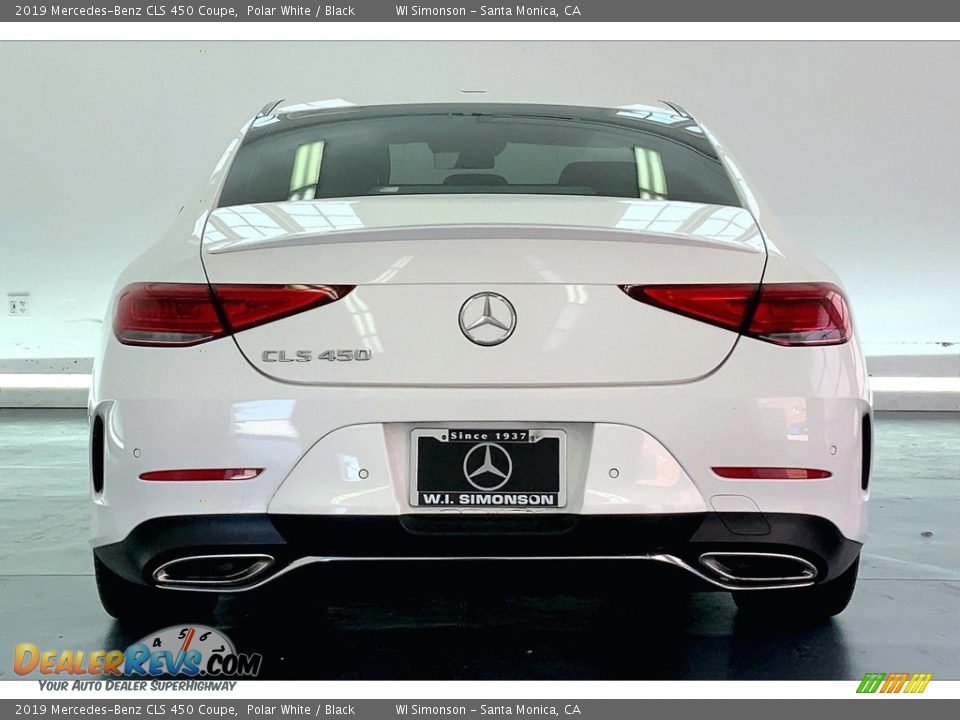 2019 Mercedes-Benz CLS 450 Coupe Polar White / Black Photo #3