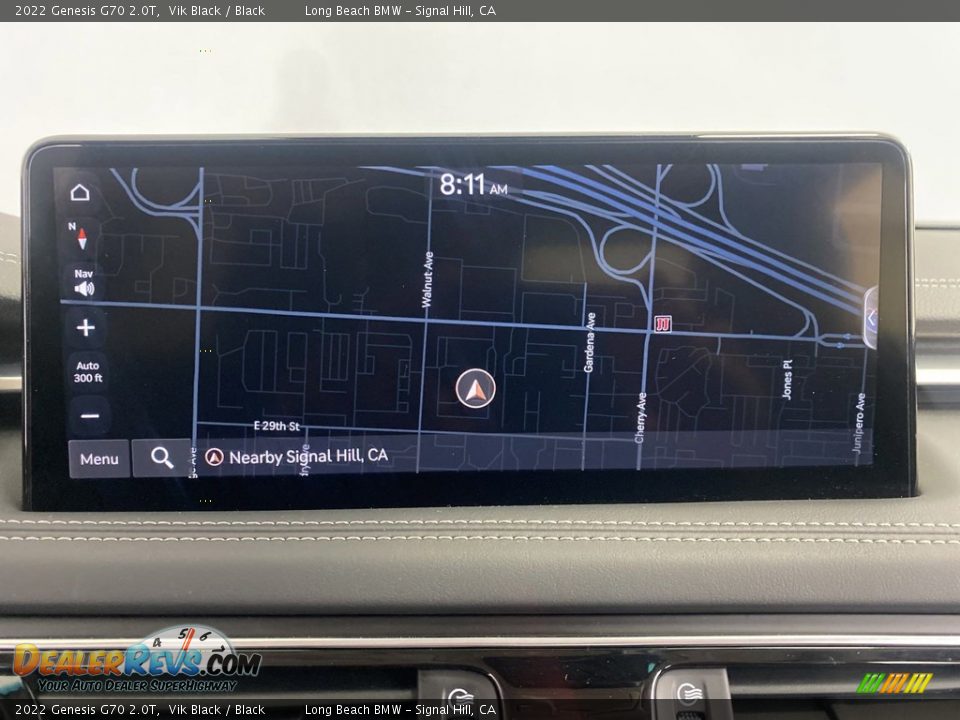 Navigation of 2022 Genesis G70 2.0T Photo #24