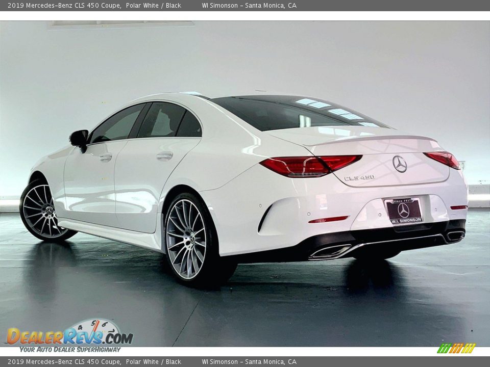 2019 Mercedes-Benz CLS 450 Coupe Polar White / Black Photo #10