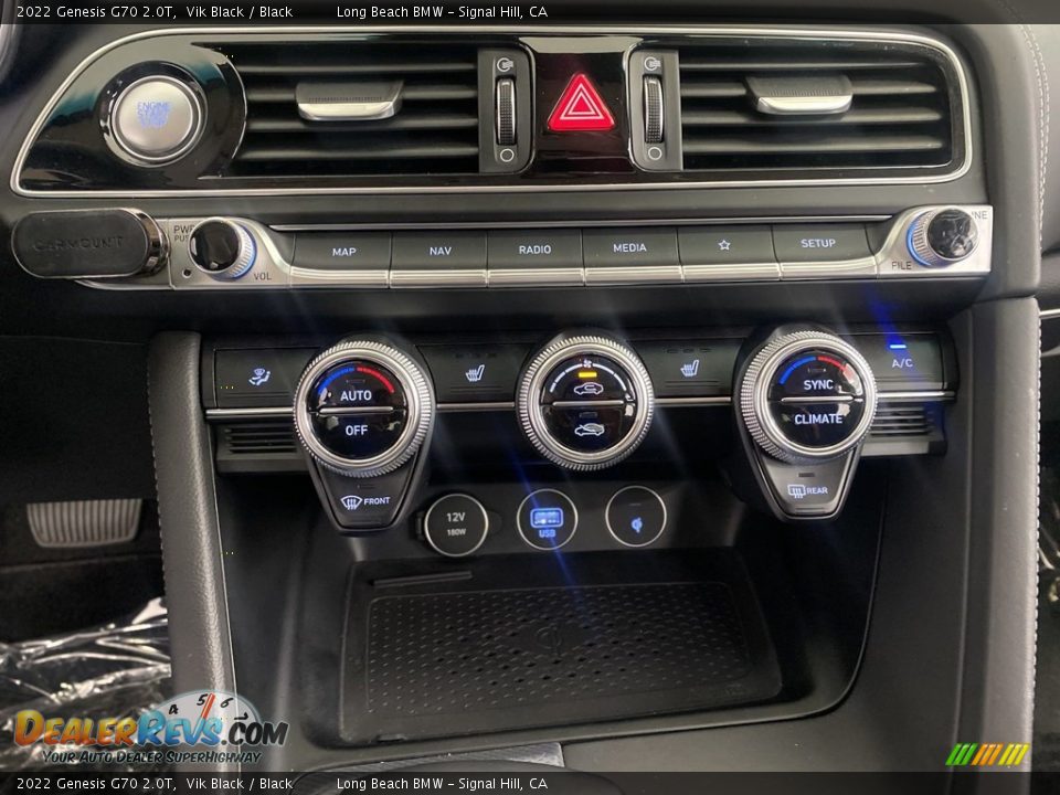 Controls of 2022 Genesis G70 2.0T Photo #26