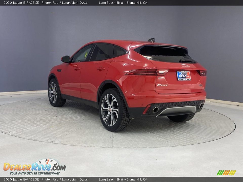 2020 Jaguar E-PACE SE Photon Red / Lunar/Light Oyster Photo #3