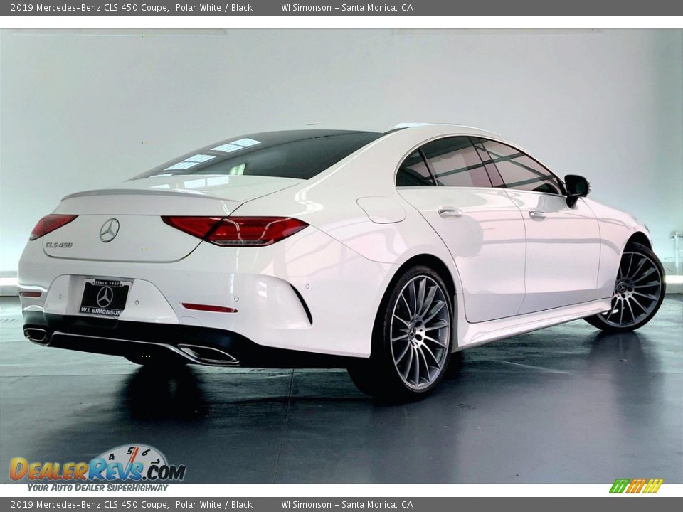 2019 Mercedes-Benz CLS 450 Coupe Polar White / Black Photo #13