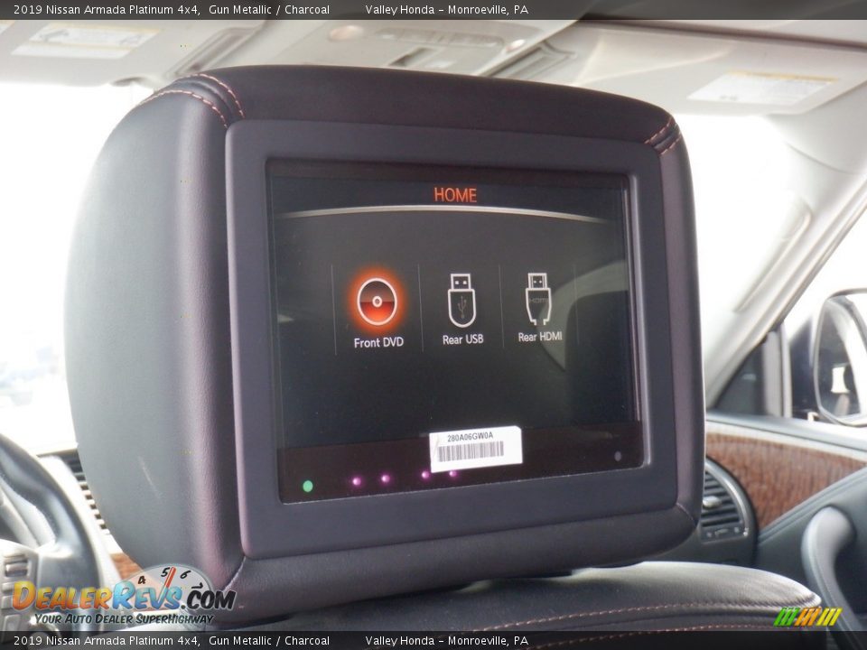 Entertainment System of 2019 Nissan Armada Platinum 4x4 Photo #12