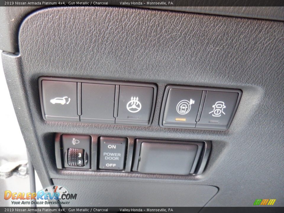 Controls of 2019 Nissan Armada Platinum 4x4 Photo #15