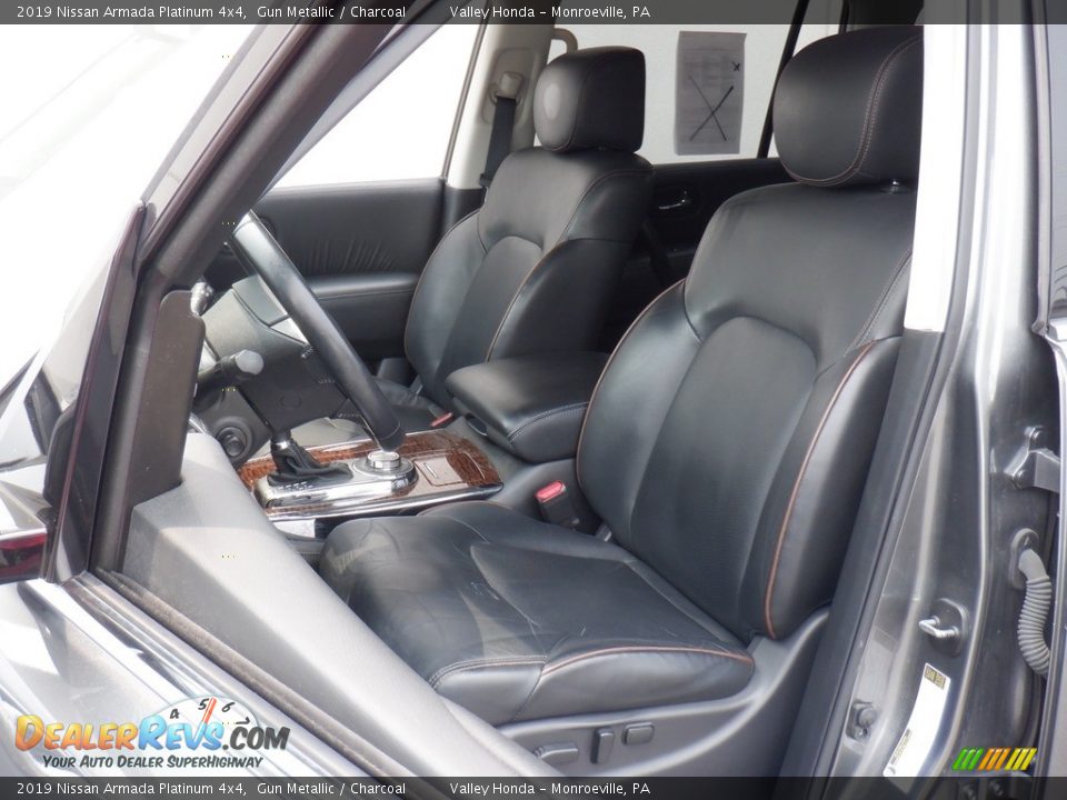 Front Seat of 2019 Nissan Armada Platinum 4x4 Photo #16