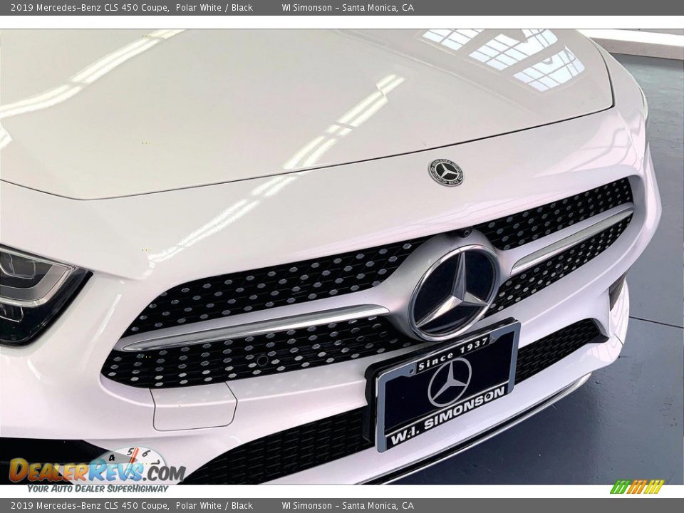2019 Mercedes-Benz CLS 450 Coupe Polar White / Black Photo #30