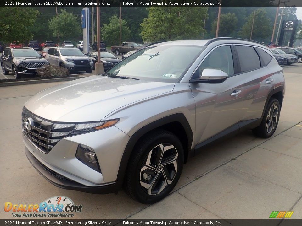 2023 Hyundai Tucson SEL AWD Shimmering Silver / Gray Photo #7